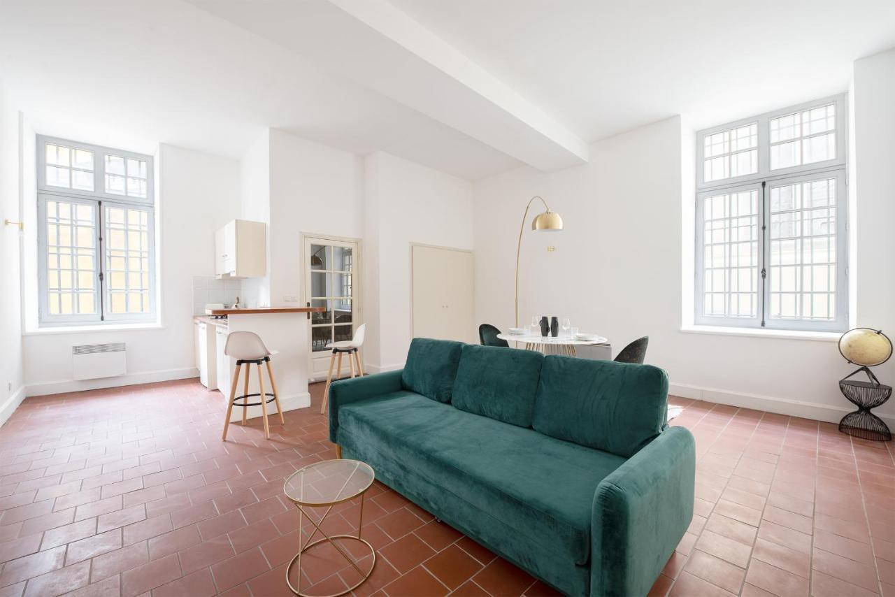 Superbe Appartement Avec Cour Dans La Bastide Carcassonne Eksteriør bilde